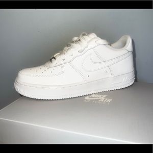 White Nike Air Force 1s